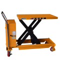 150-2000kg hydraulic portable small goods lift scissor lift trolley